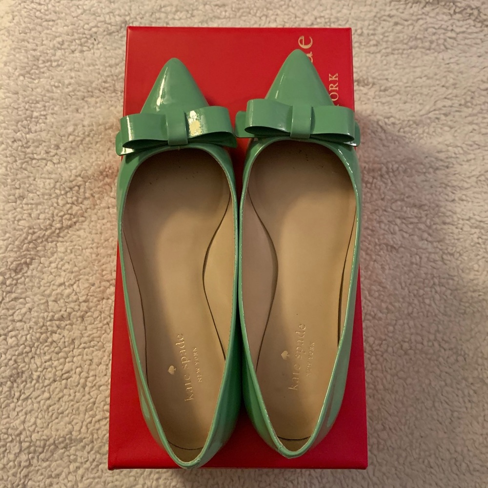 kate spade gabe bow flats - Picture 4 of 7